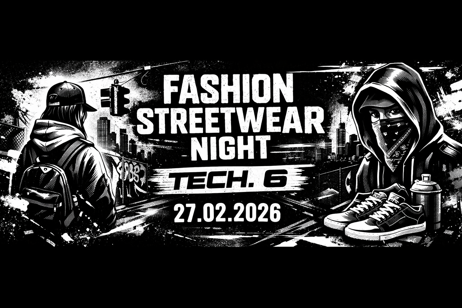 Fashion Streetwear Night Tech. 6 Fashion Streetwear Night Tech. 6